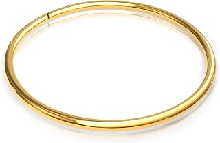 Tragus Piercing Jewelry 20 Gauge - 14k Gold Filled Cartilage Hoop - Hypoallergenic Tragus Ear Hoops - 7mm Diameter 0.2 Inches Earring - Multiple Use Body Jewelry for Women Men
