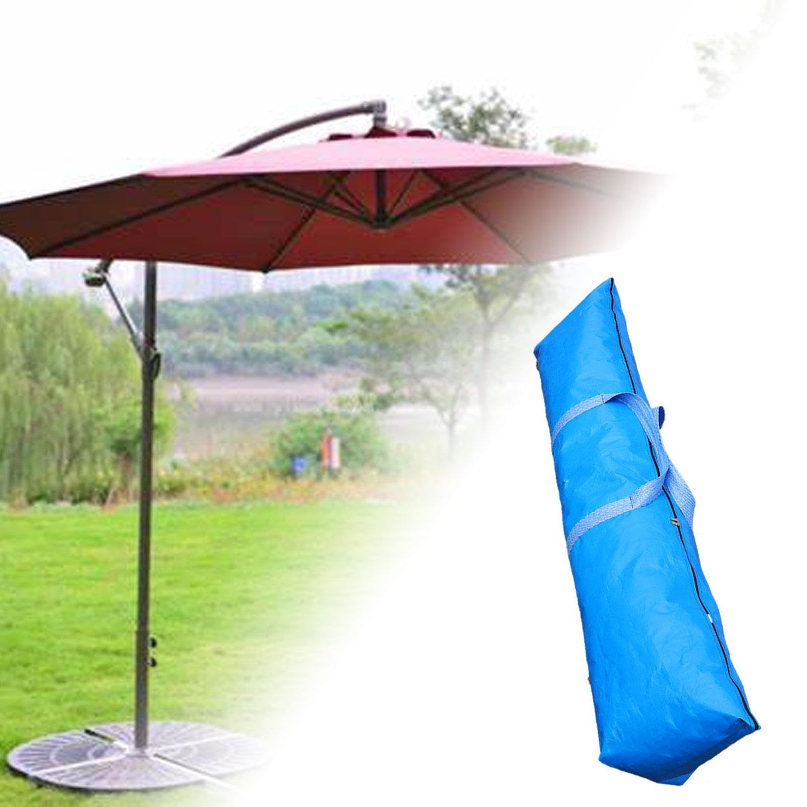 Aufbewahrungstasche für Sonnenschirme – Wasserdicht, Praktisch, Faltbar, mit Tragegriff – Ideal für Terrasse Und Garten, Regenmehlbeutel, 160cmx24cmx42cm