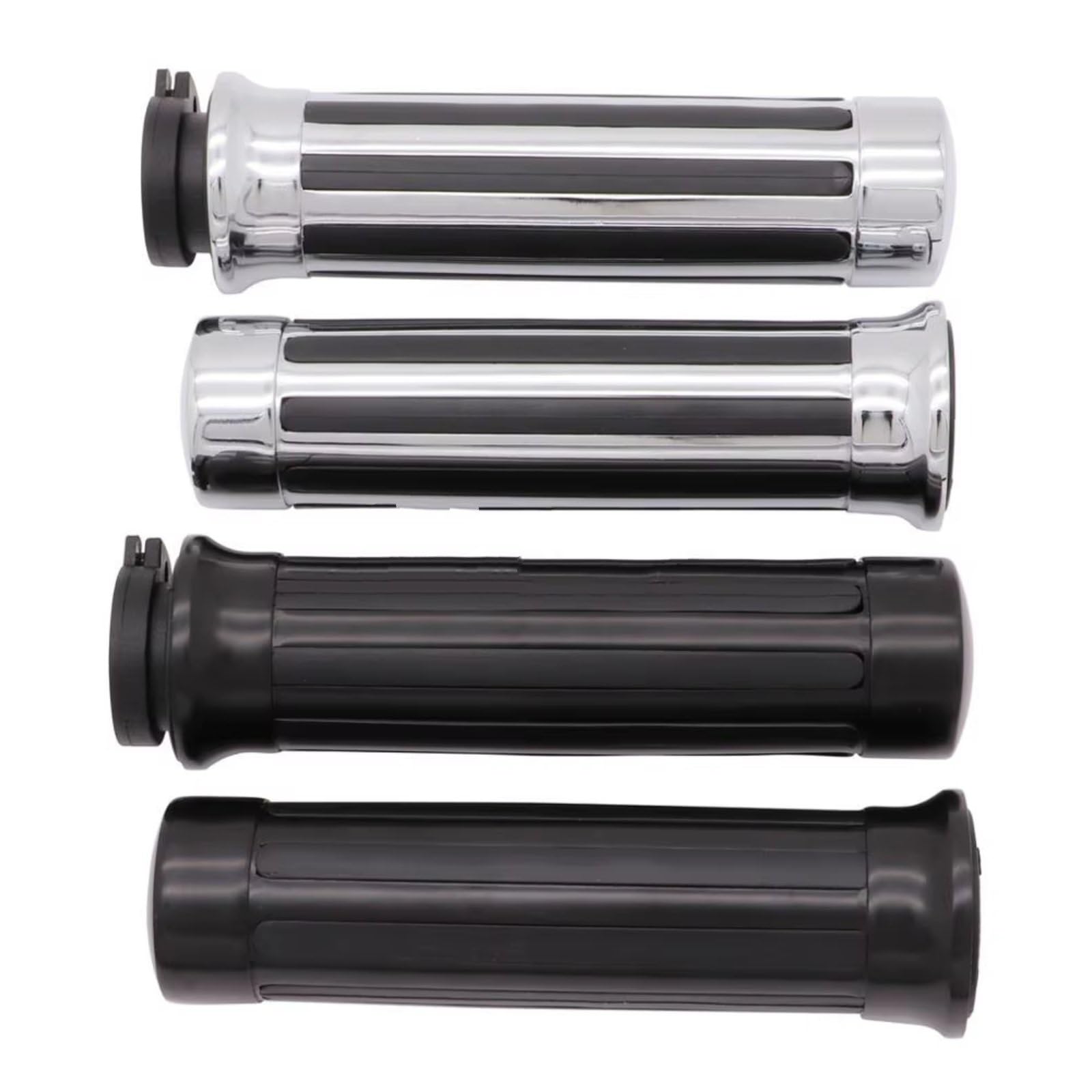 Para Spirit Cubiertas Manillar Motocicleta Funda Antivibración Fundas manillar moto | Funda protectora antivibración para manillar de motocicleta, 1 ", 25MM(2Pc Black)