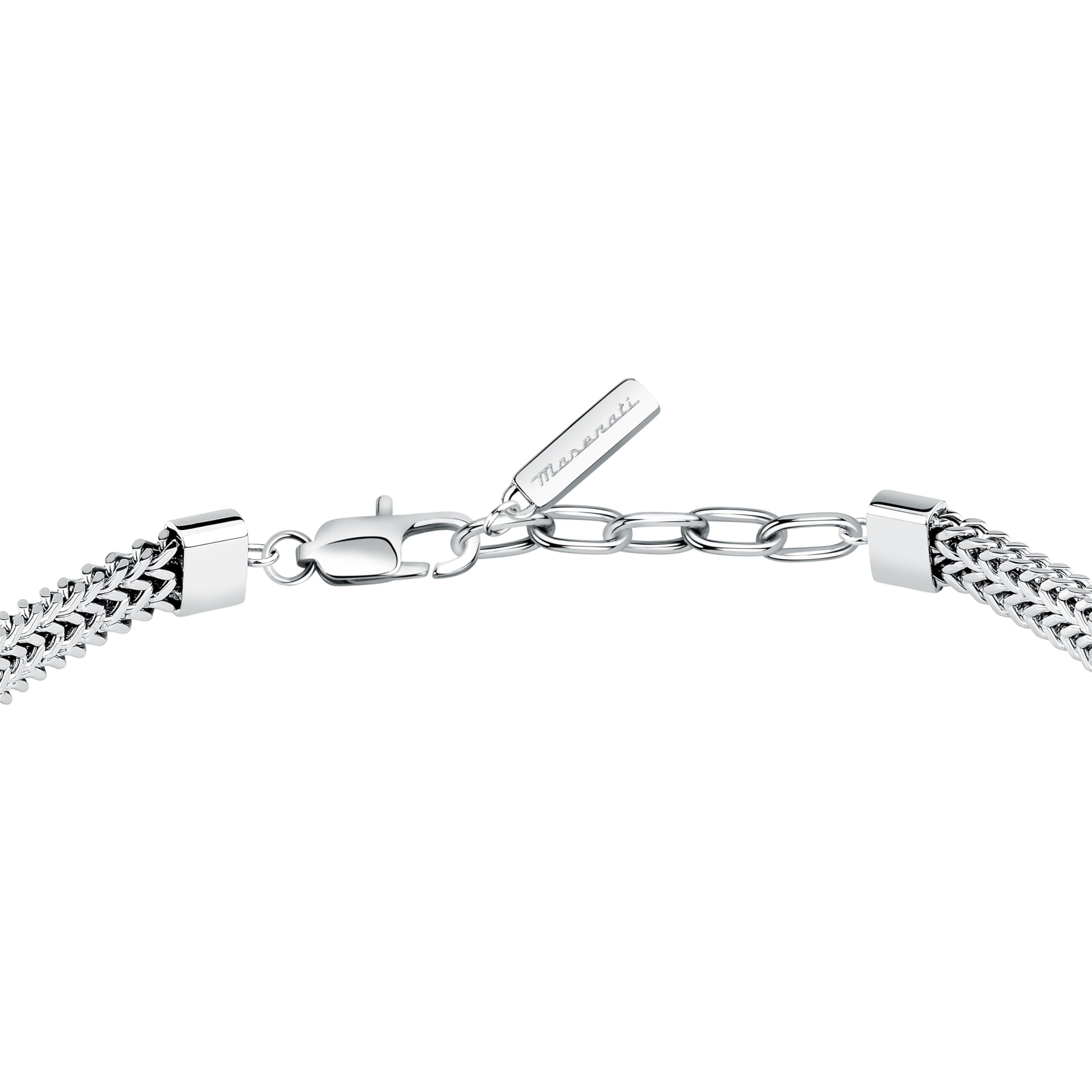 Maserati Bracciale Uomo in Acciaio, Collezione ICONIC, Tridente, Idee Regalo Fidanzato, Amico, Papà