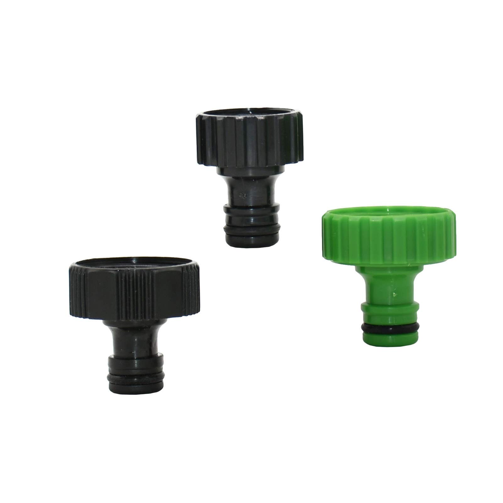 Giunzione di Tubi 3/4" 1" Female Giardino d'Acqua rapidi connettori con Filettatura Car Wash irrigazione di spruzzatore di Presa Rubinetto Girevole capezzoli Comune 60 pc Connettore del Tubo