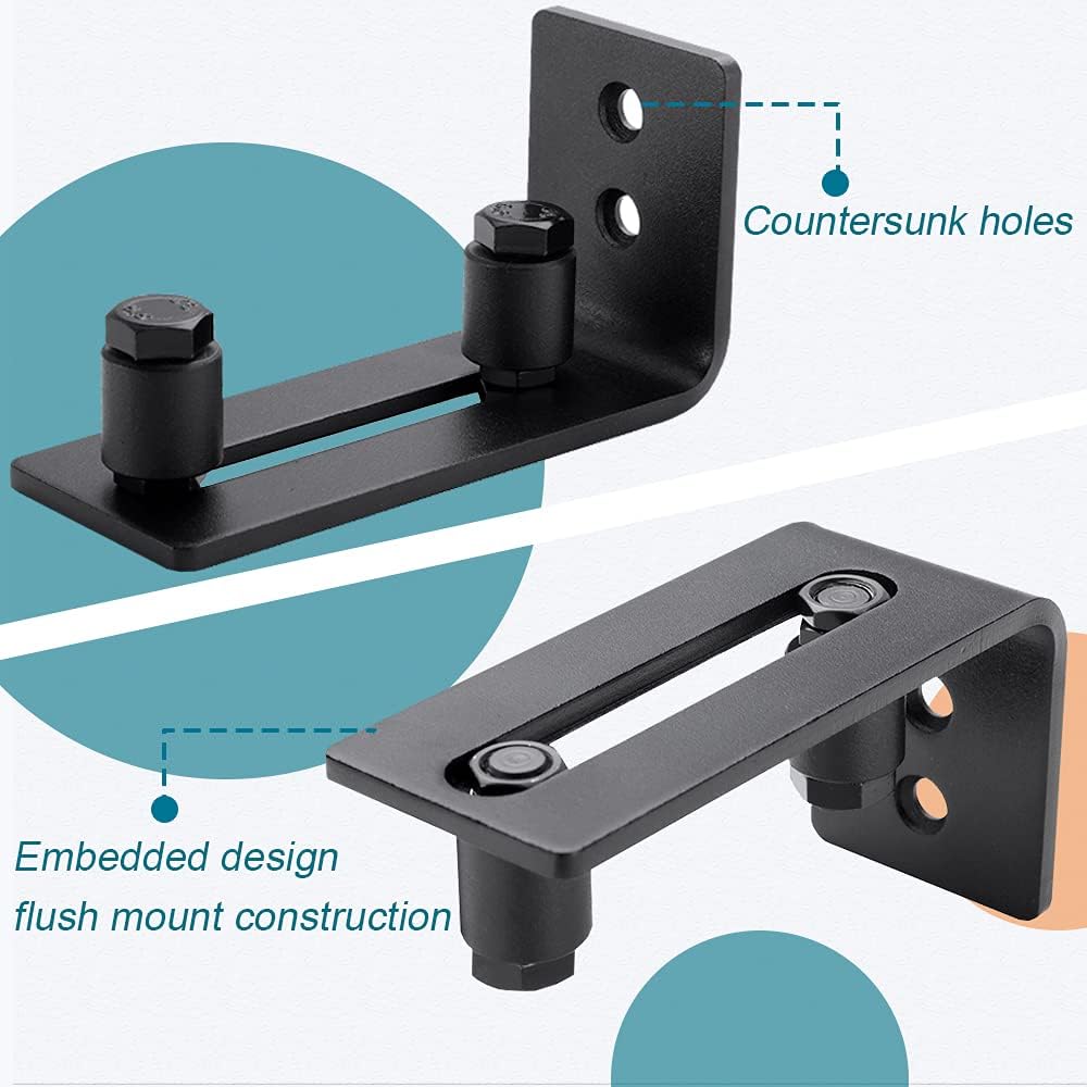 Featured Product FREDBECK Sliding Barn Door Floor Guide,Wall Mount Powder Coated Adjustable Barn Door Bottom Guide, Black, Super Smoothly and Quietly, Easy to Install,Flush to Floor Super Big Clearance! FREDBECK Sliding Barn Door Floor Guide,Wall Mount Powder Coated Adjustable Barn Door Bottom Guide, Black, Super Smoothly and Quietly, Easy to Install,Flush to Floor