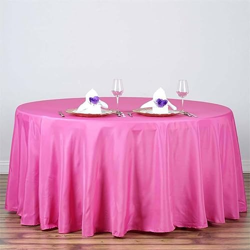 Miniatura 128 de Efavormart - Mantel redondo de poliéster de 90 pulgadas para cocina, comedor, catering, boda, fiesta de cumpleaños