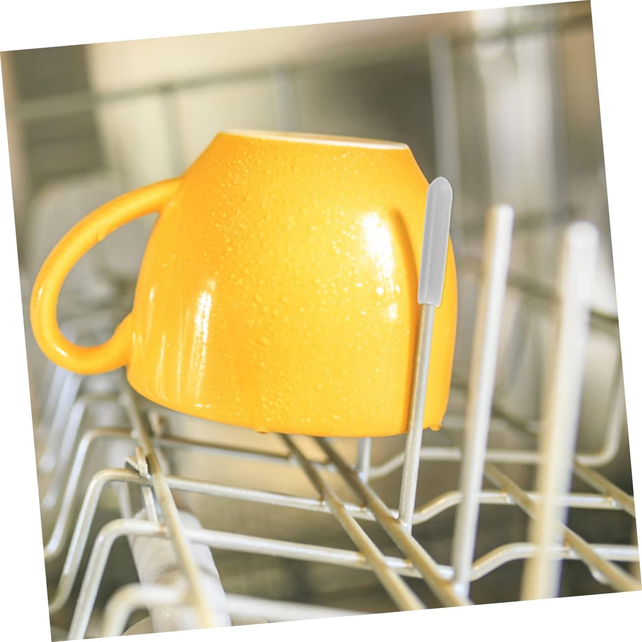 DOITOOL 200pcs Dishwasher Prong Rack Caps Outlet Safety Cover Magnetic Rack Repair Coating