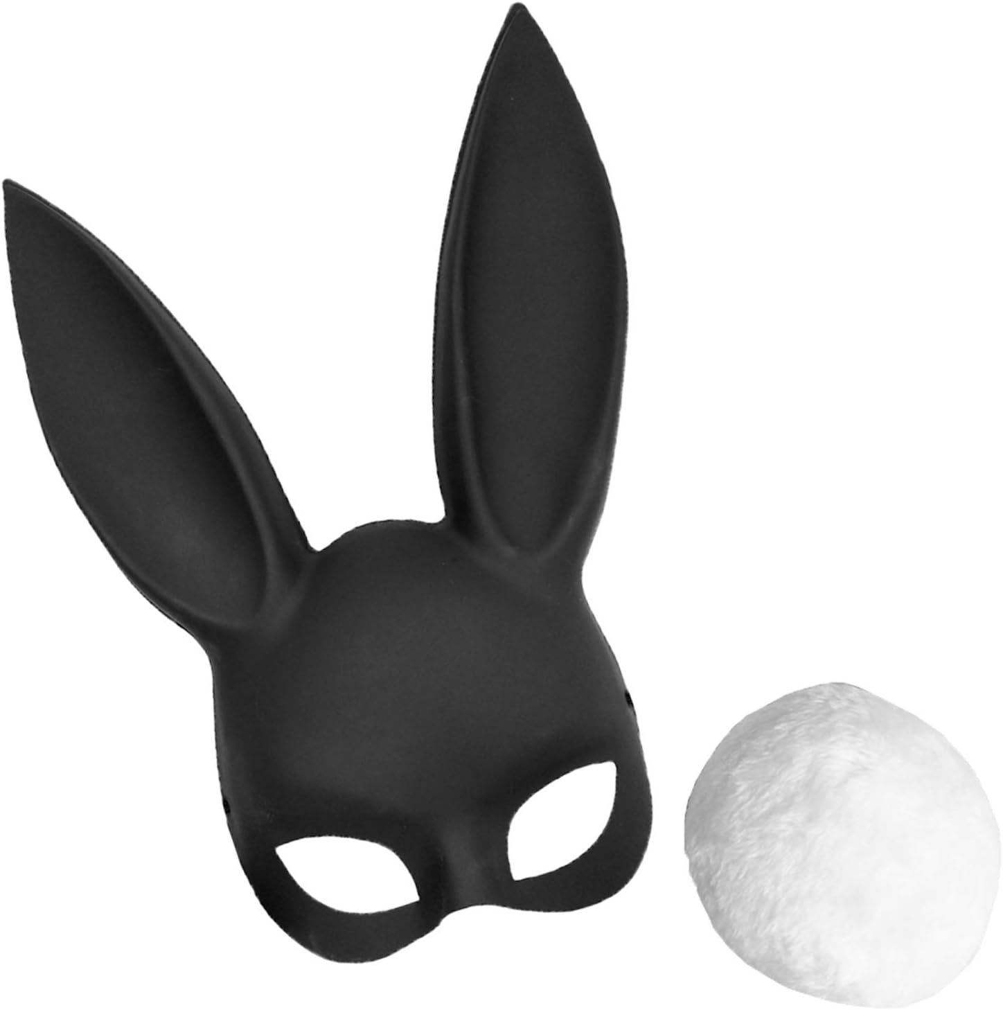 NOVELTY GIANT WWW.NOVELTYGIANT.COMAdult Deluxe Sexy Bunny Half Mask with Tail Set