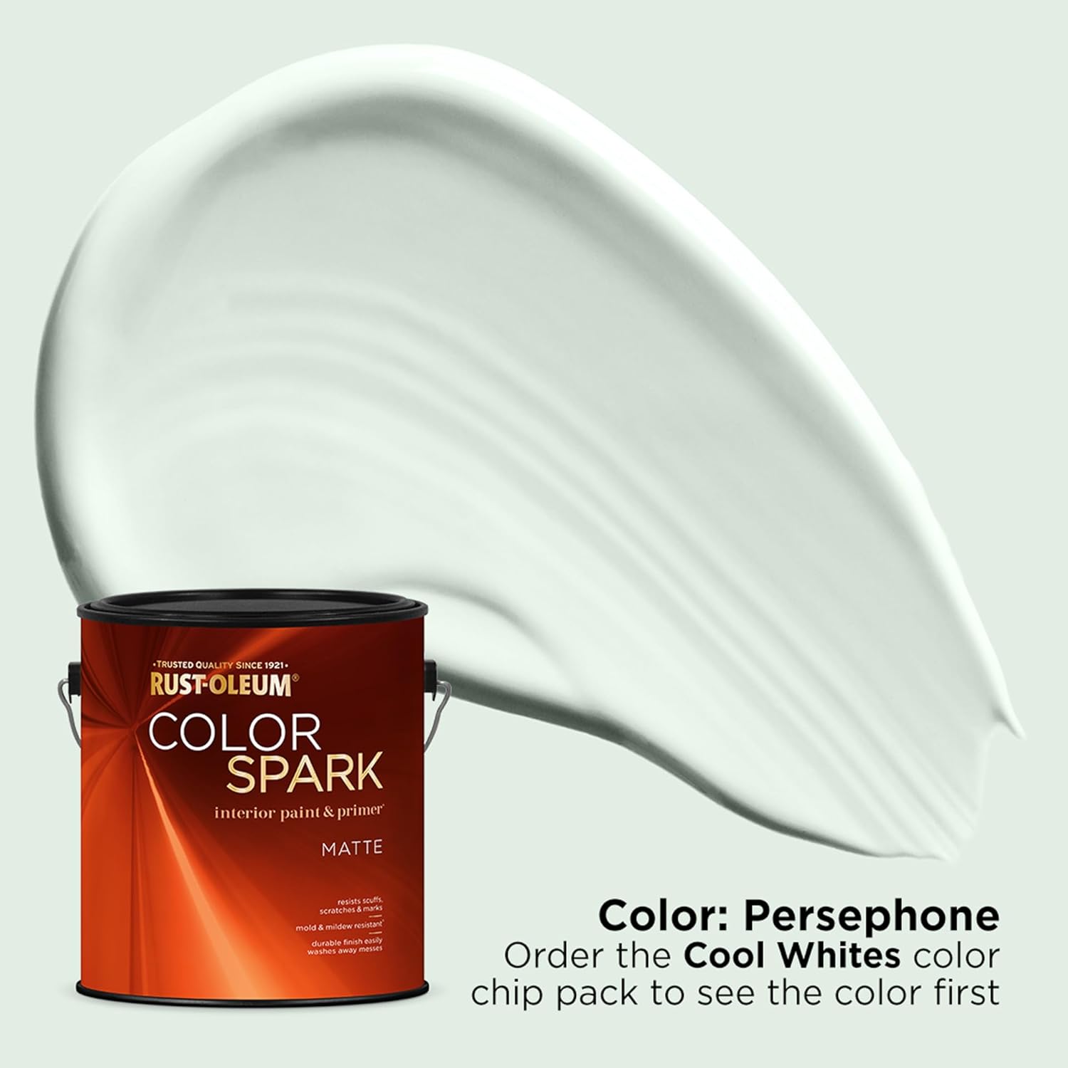 Rust-Oleum Color Spark Interior Paint and Primer in One, Matte, Persephone, 1 Gallon