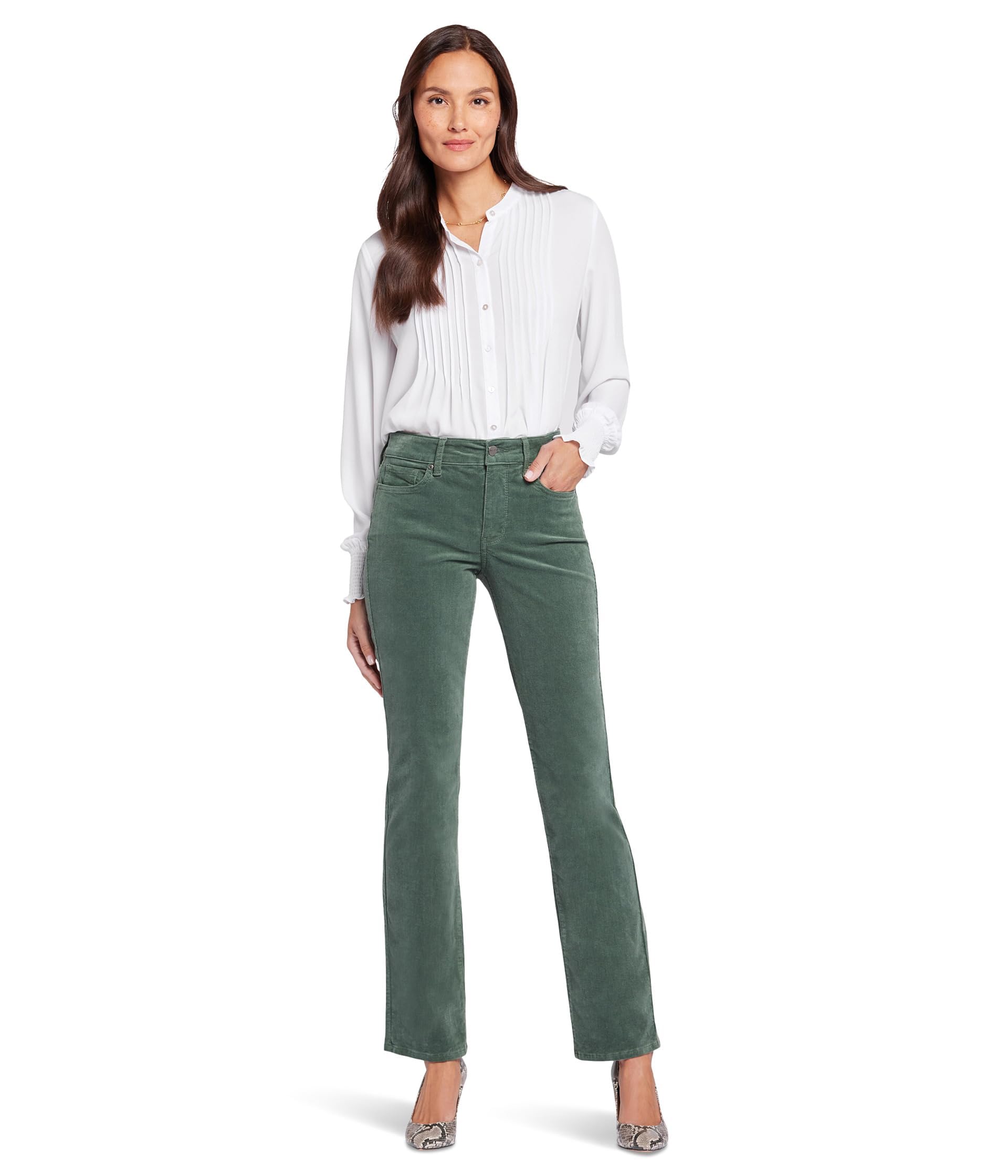NYDJ womens Marilyn Straight Denim jeans, Black Bdm, 12 US — view 12