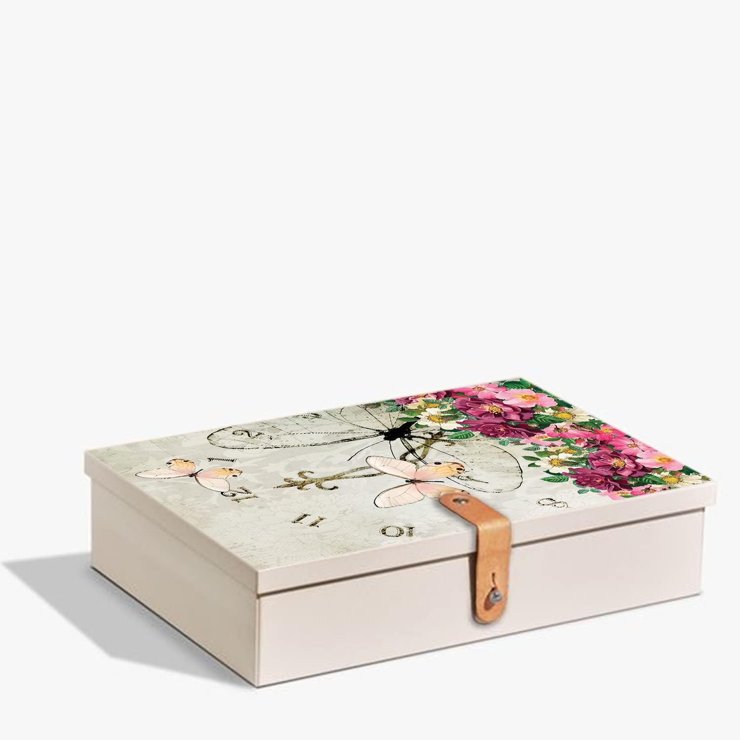 CrafTreat Floral decoupage paper for furniture - Decorative Flowers 2 -Size: A4 (8.3 x 11.7 Inch) 8 Pcs