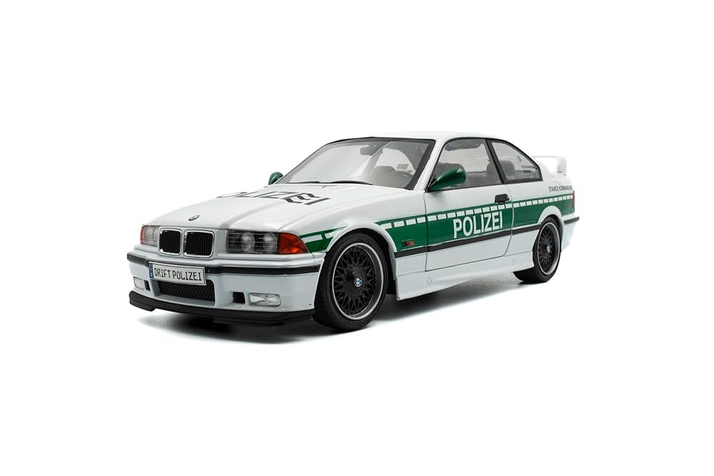Solido 1:18 BMW E36 M3 model pojazdu policyjnego : Amazon.pl