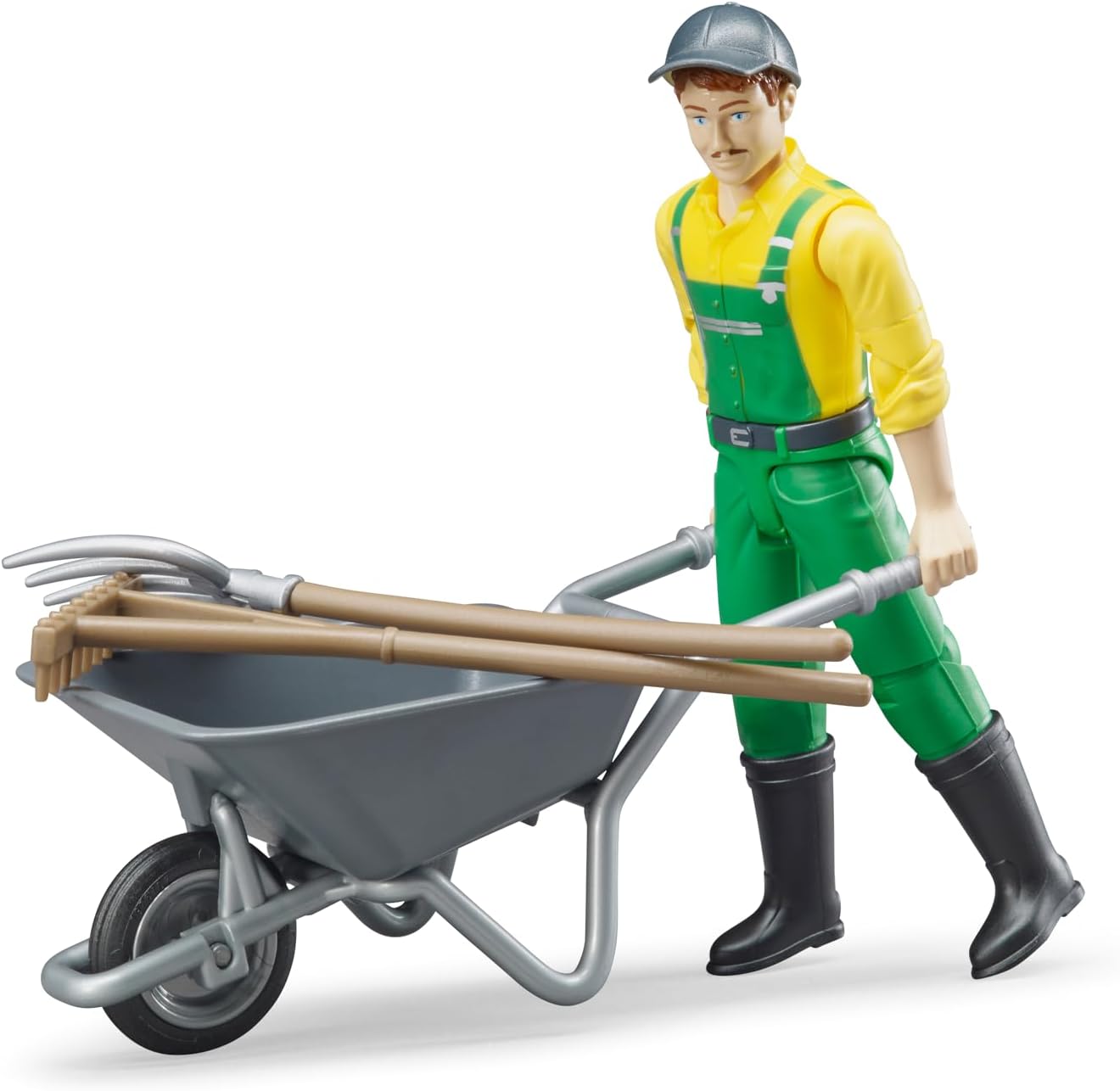 62610 Farmer Figure Fahrzeug Scaled Model Vehicle Toy, Multi-Colour