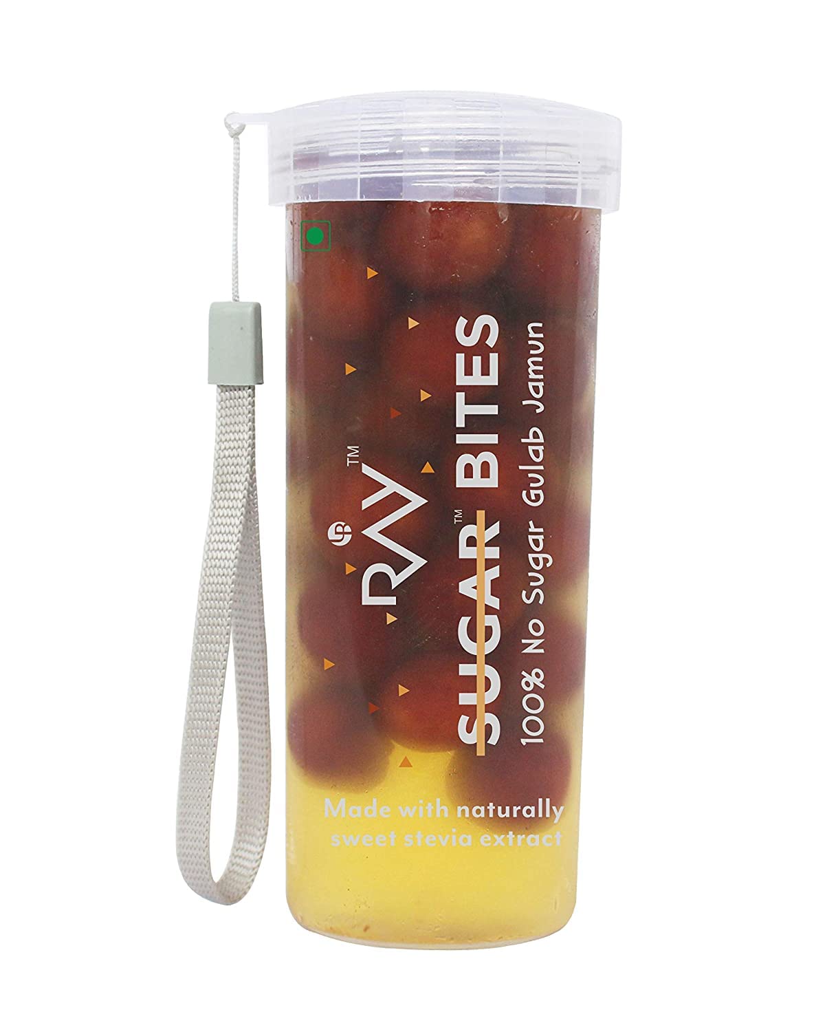 LB RAY No Sugar Gulab Jamun - 100% Sugar-Free Indian Mithai with Natural Plant Sweetener Stevia, No Added Colors, and Preservatives, Perfect to Eat on Any Occasions and Gifting (400 gm, Pack of 1)