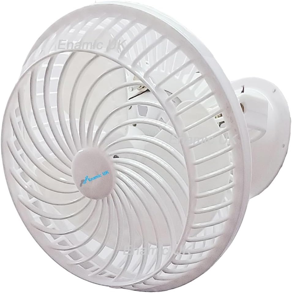 STARVIN 9 Inch Plastic All-purpose Fan Celling Fan/Wall Fan/Cabin Fan 100% Approved Motor || 1 Year Warranty || HSLV Technology || 1 Year warranty || Model- Cabin fan || RV@103