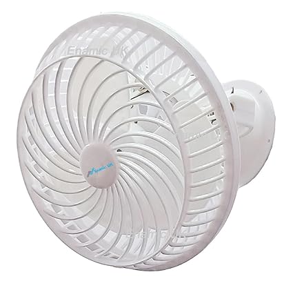 Enamic UK Cabin/Celling/Wall Fan || Office Fan 9 Inch Copper winding Motor High Speed 1 Year warranty make in India || Model- White Cabin || W232