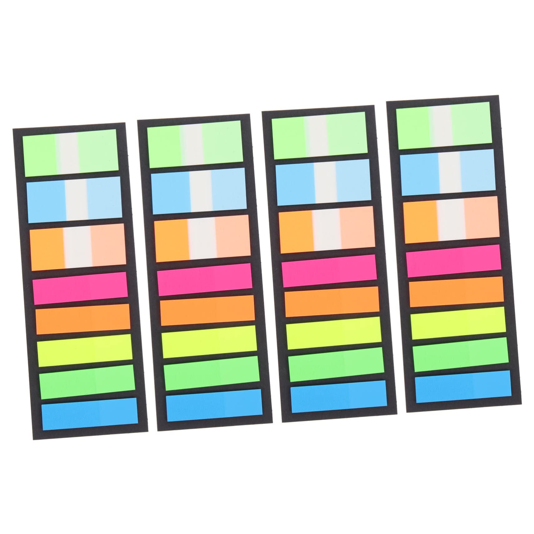 STOBOK 5stücke Bunte Haftnotizen Selbstklebende Index-tabs Für Lesen Studieren Und Organisieren Transparente Pet-seitenmarker Für Schule Und Büro Wiederverwendbar Und Praktisch