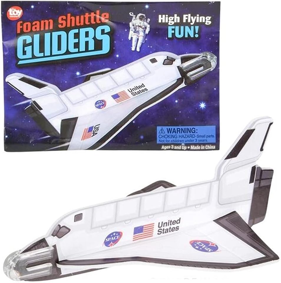Buy HAPPY DEALS Space Shuttle Gliders (12 Foam Gliders) Online at