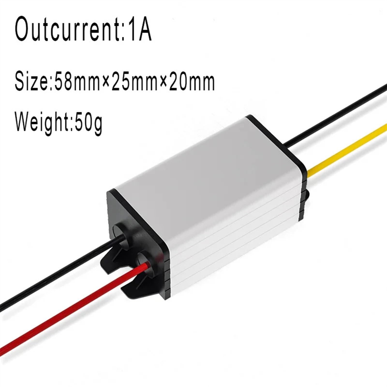 Konwerter DC-DC 1 PCS Step Down 12V24V na 4,2V 1A 2A 3A 5A 10A Przetwornik napięcia Buck Przetwornik napięcia 12V na 4,2 V dla samochodu (XL-12V24V na 4,2V 1A)