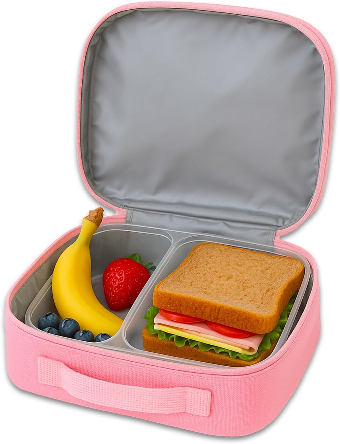 Disney Princess Backpack with Lunch Box Set - Bundle with Backpack & Lunch Bag Featuring Ariel, Cinderella, Snow White, Moana, More Plus Stickers, Water Bottle | Disney Princess School Bag for Girls