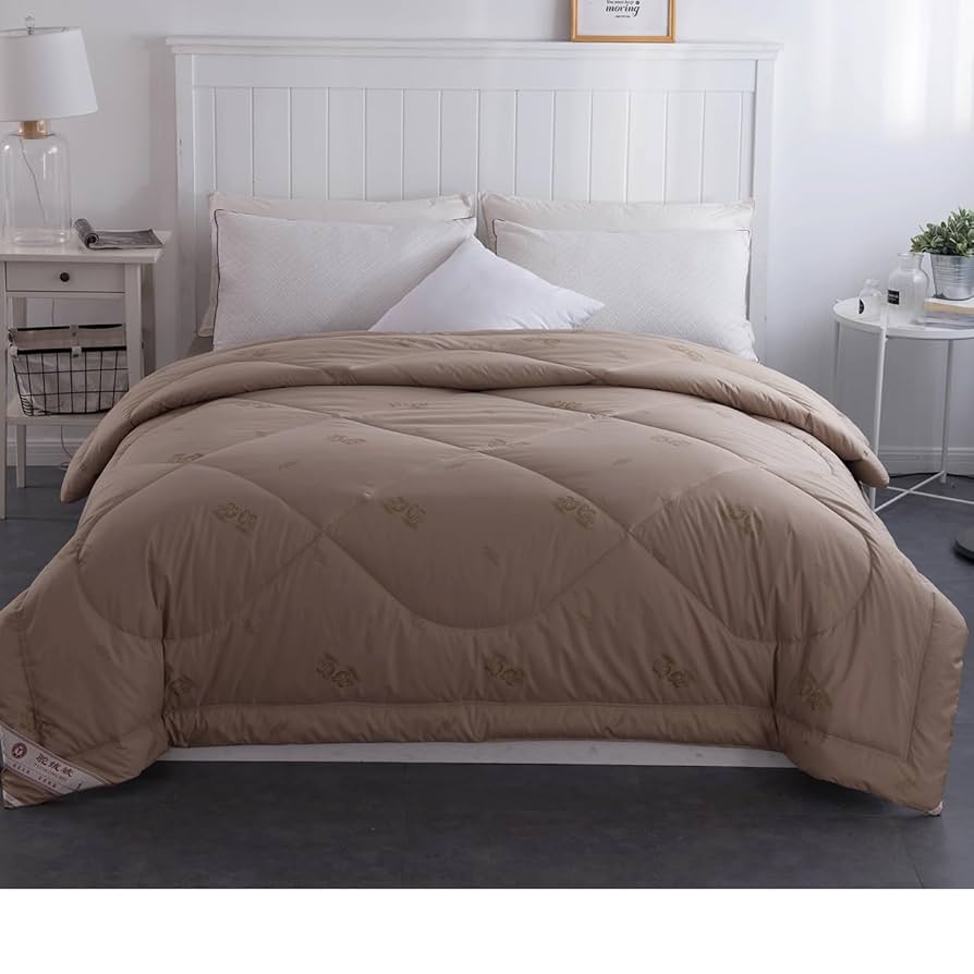 高級ラクダ100%羽毛★モリリン製キャメル肌掛け布団ふとんダブルロング Amazon｜高級ラクダの毛100％ 掛け布団 (150*200cm シングル 3.5