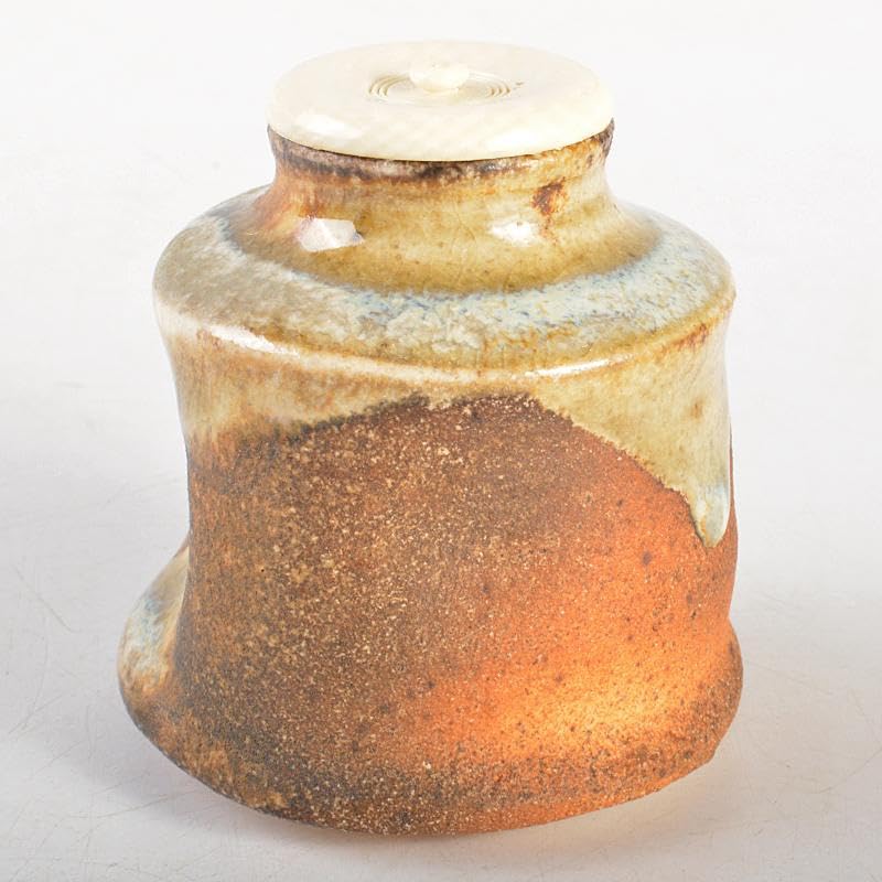 茶道具　伊賀焼　西山窯　坂本瀧山作　茶入　古代和更紗袱紗付　共箱　V　R6732 Amazon.co.jp: 茶道具 伊賀焼 西山窯 坂本瀧山作 茶入 古代和