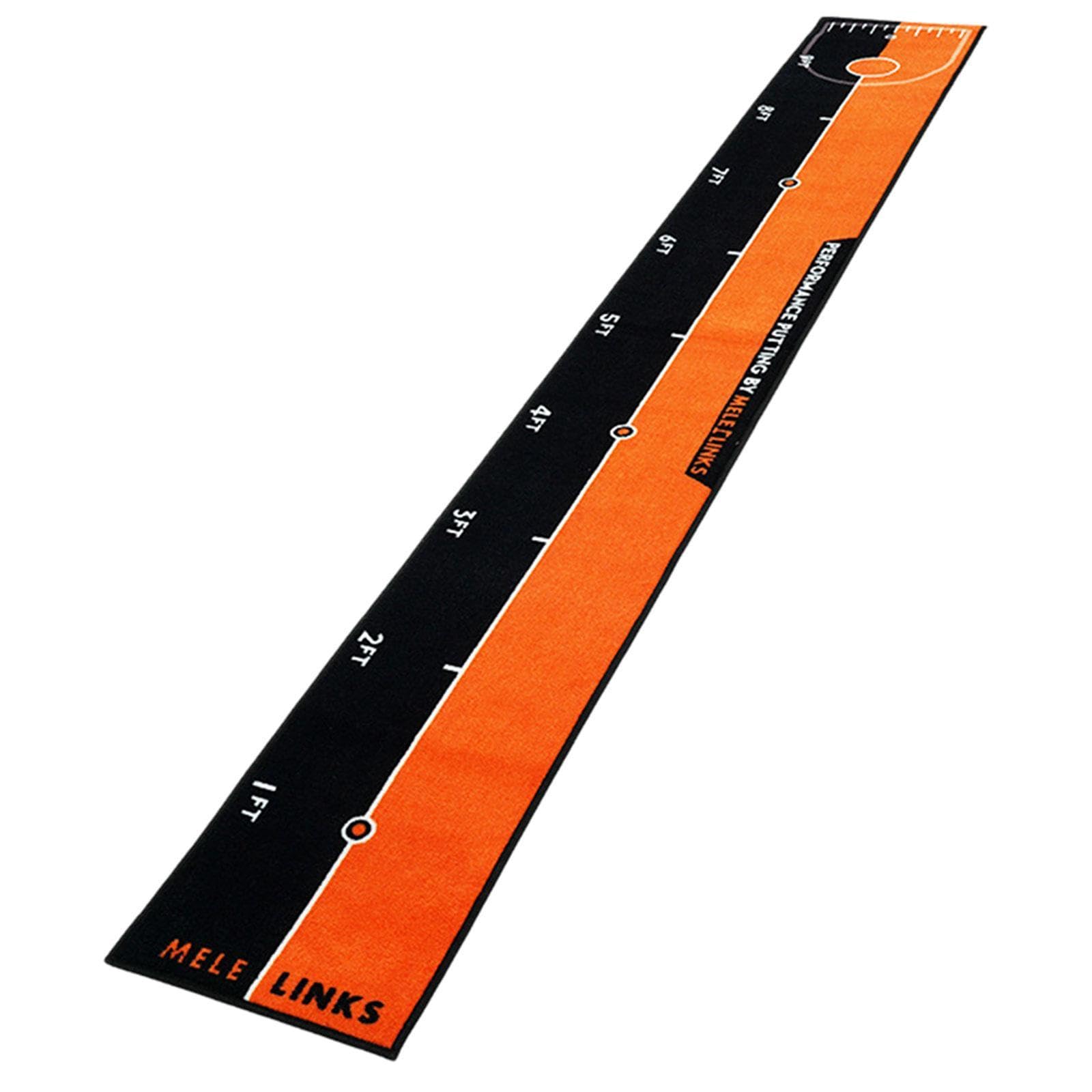 Colaxi Golf Putting Mat Golf Putting Trainer Portable Golf Mat Improve Putting Accuracy for Backyard Garden Golf Accessories for Men, 300cmx0.4m