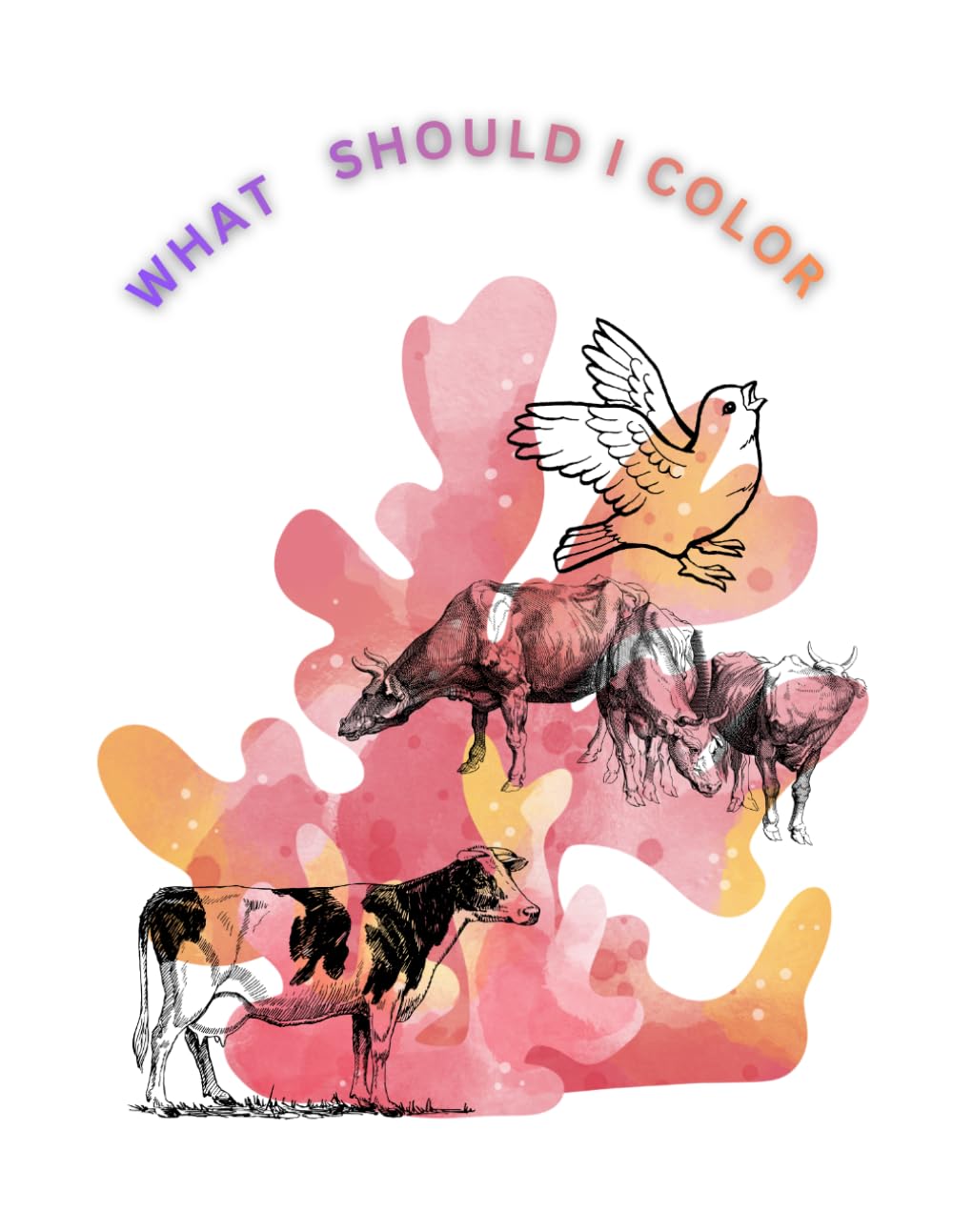 What Should I Color? Amazing Animals Edition: Fun Coloring Book for Kids with 31 Beautiful Pages