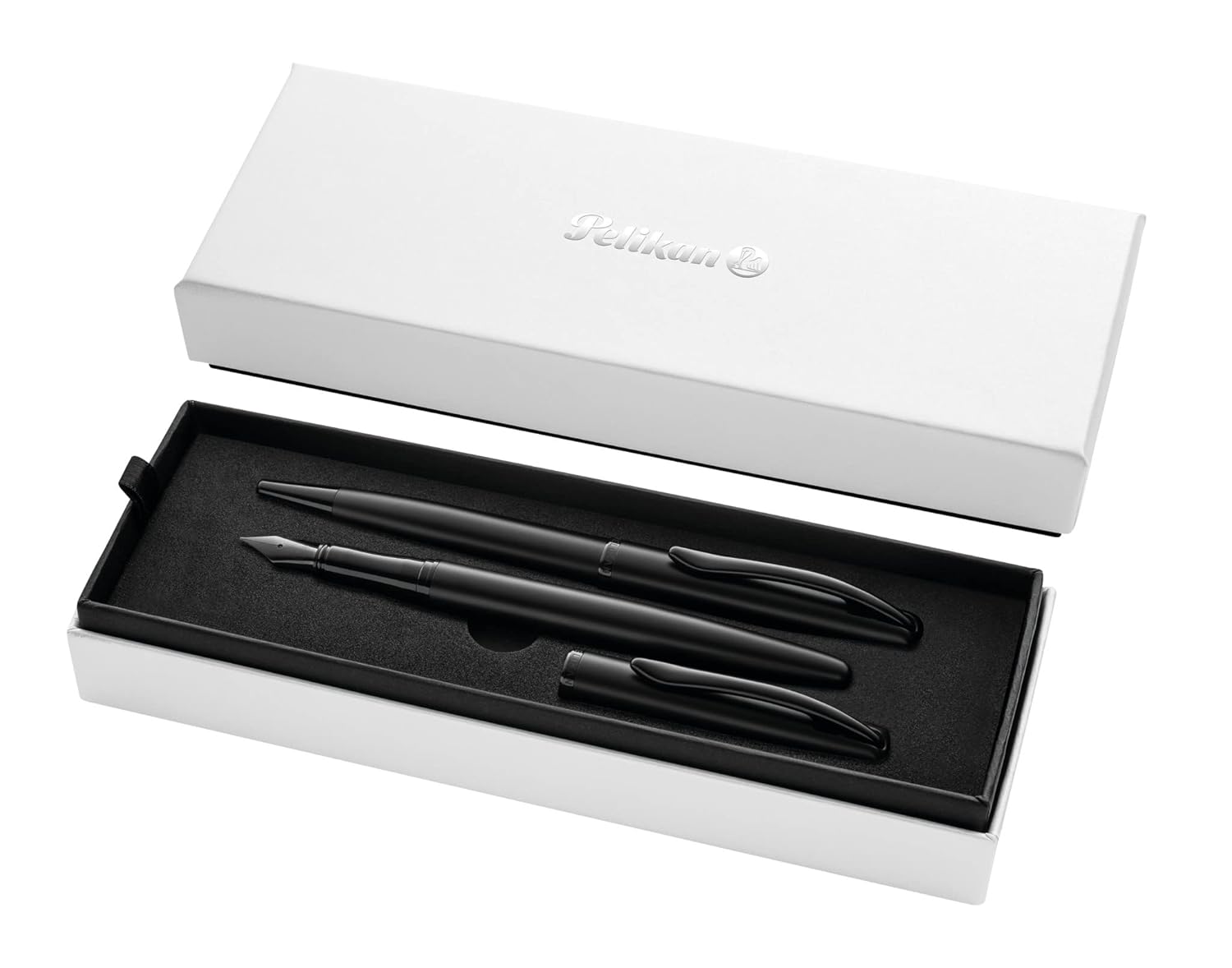 Pelikan Jazz Noble Set with Fountain Pen and Ballpoint Pen Carbon