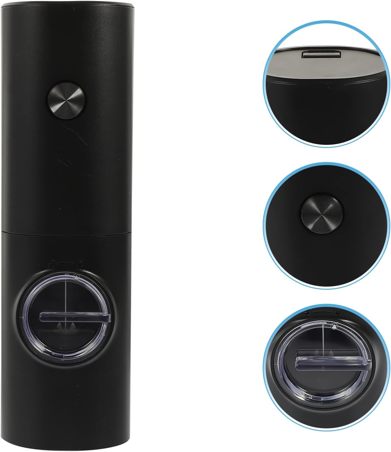 BESTonZON Electric Coffee and Pepper Grinding Thickness for Home Use Compact Design High Performance User-friendly for Traveling and Offices