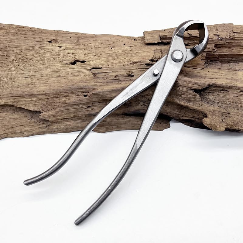 OKJHFD Herramientas de bonsái de 11 pulgadas resistente al acero inoxidable cortador de ramas fácil cortador de perillas profesional alicates de