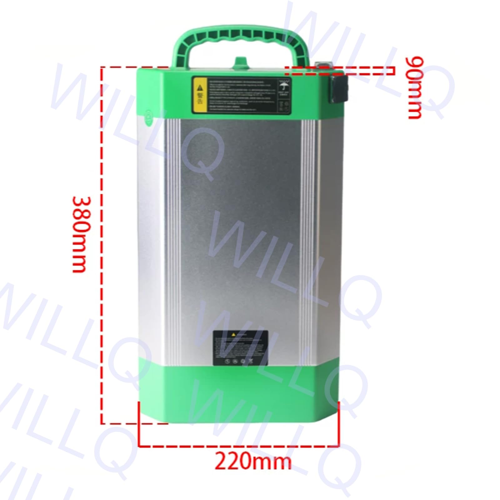 48V 20A Lithium-Ersatzbatterie für Elektro-Gabelstapler interner Einbau