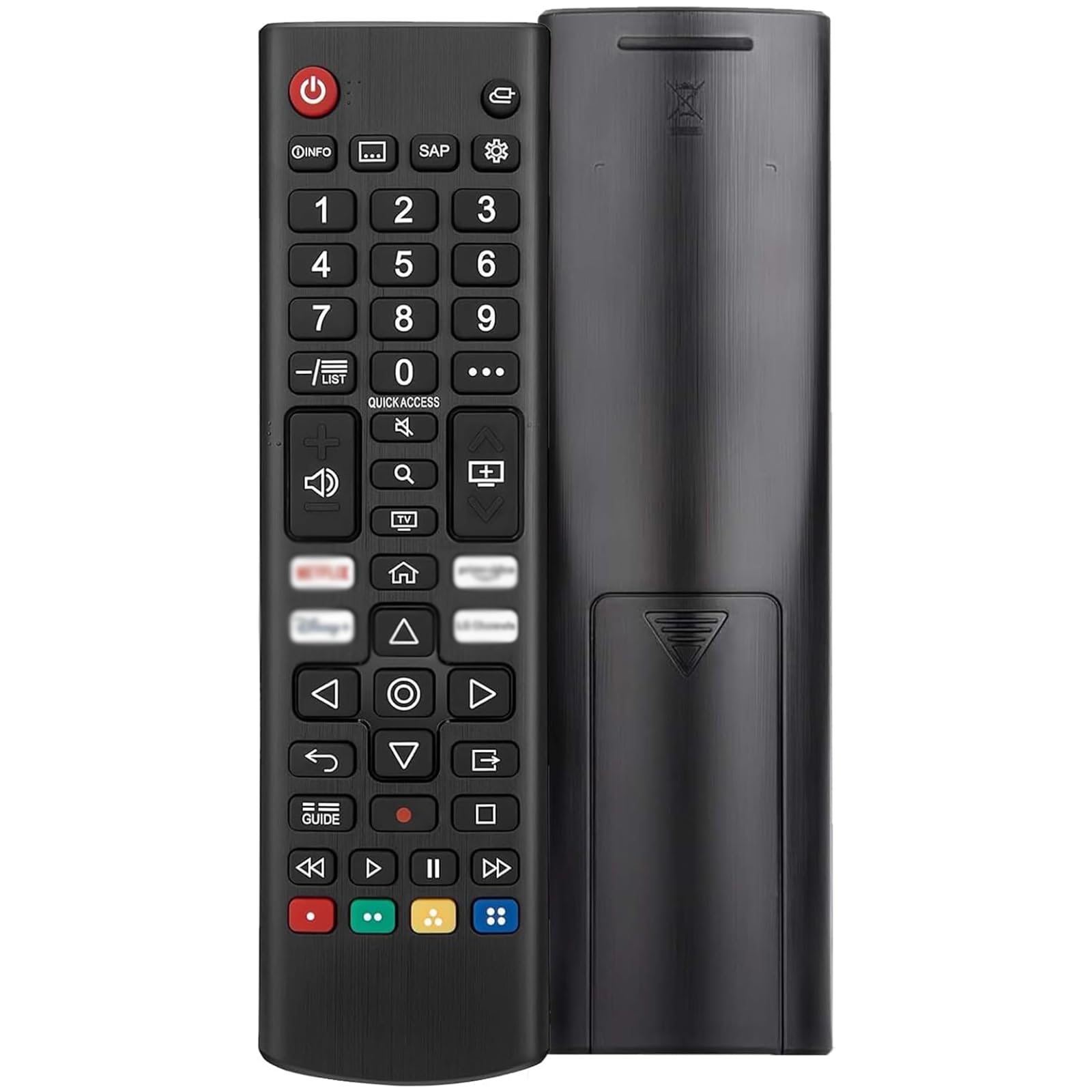 Replacement Remote fit for All Insignia TV and/Toshiba TV, Compatible with Insignia/Toshiba/Pioneer/AMZ Omni/AMZ 4-Series TVs — view 13