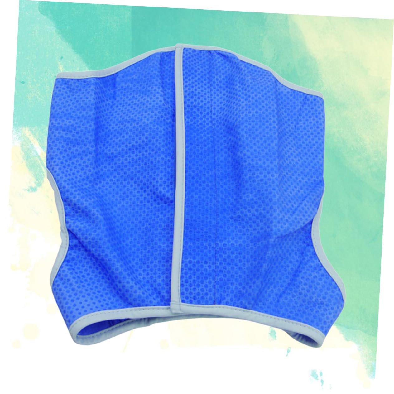 Housoutil 3pièces Gilet De Refroidissement pour Chiens Rafraîchissant Maille PVA s Bleu Confortable Et Ultra-léger