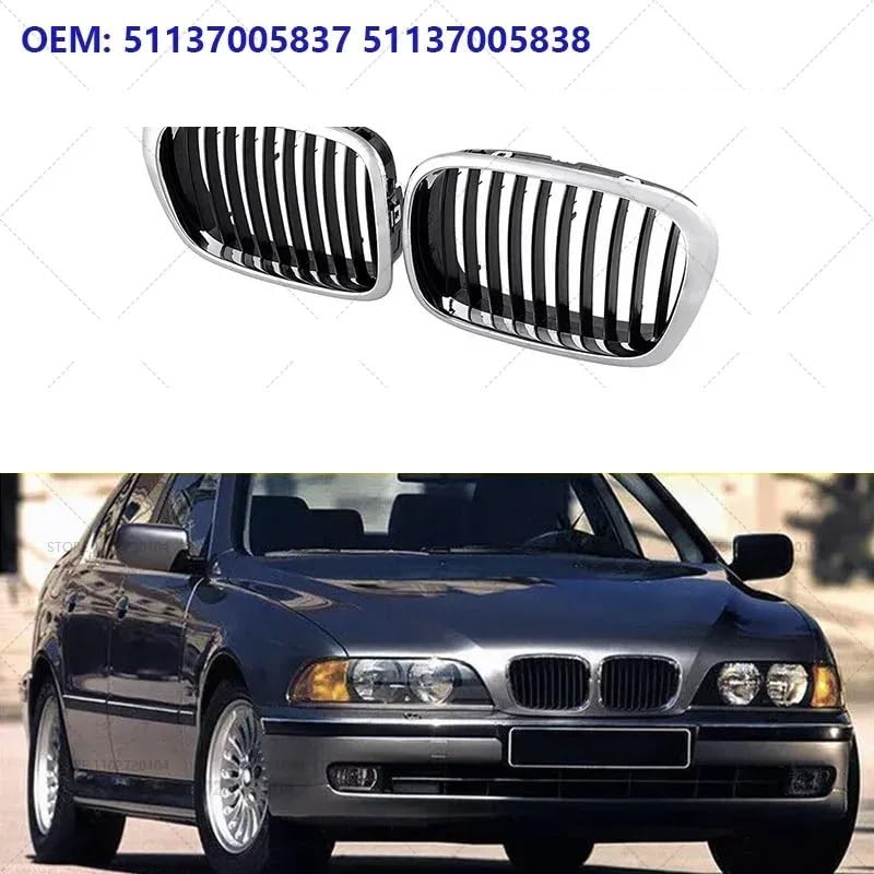 Grille de capot E39 calandre de remplacement contre usure pour BMW 525i à M5 - 2