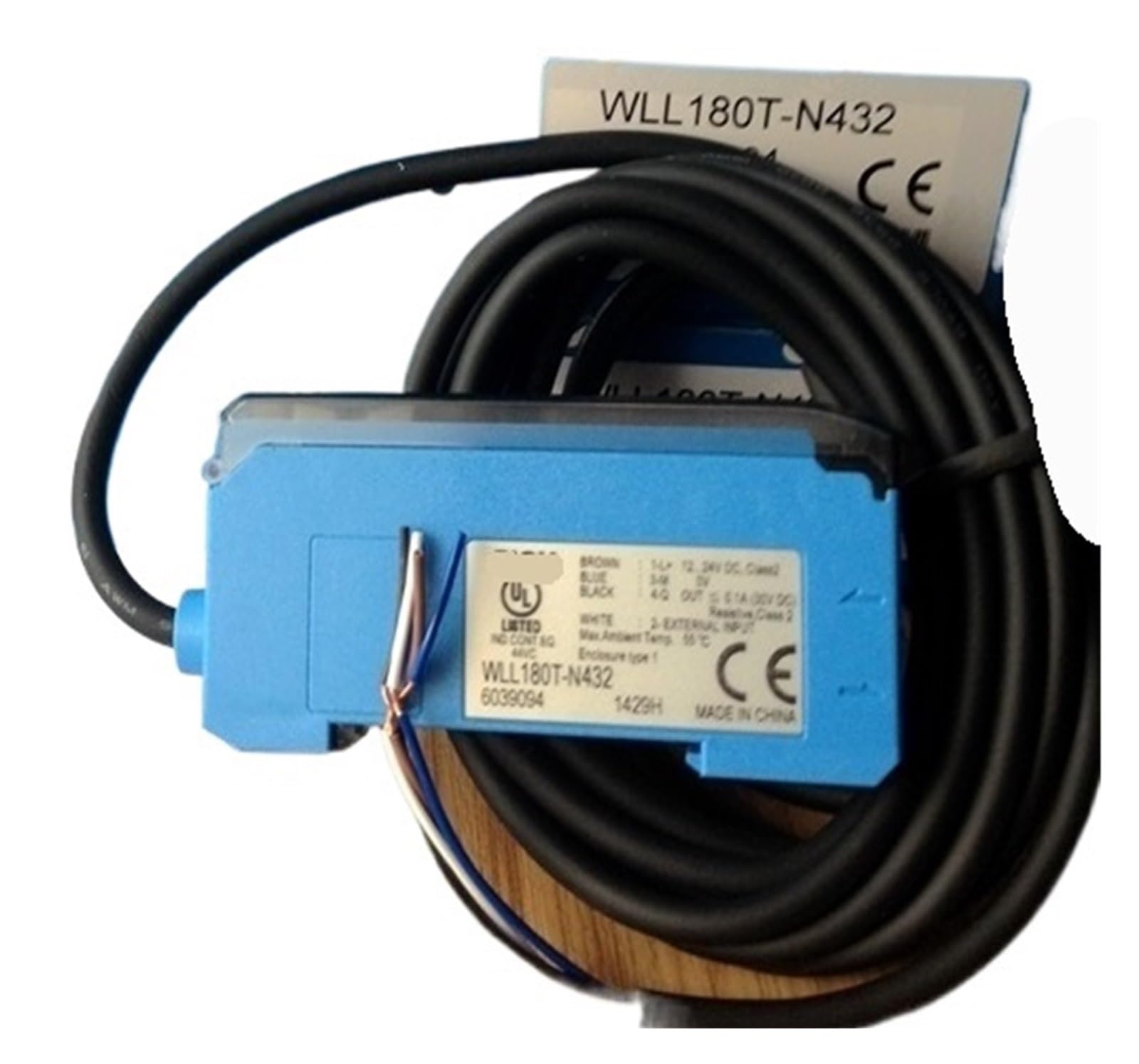 WLL180T-N432 amplificateur à fibre optique capteur NPN pour automates