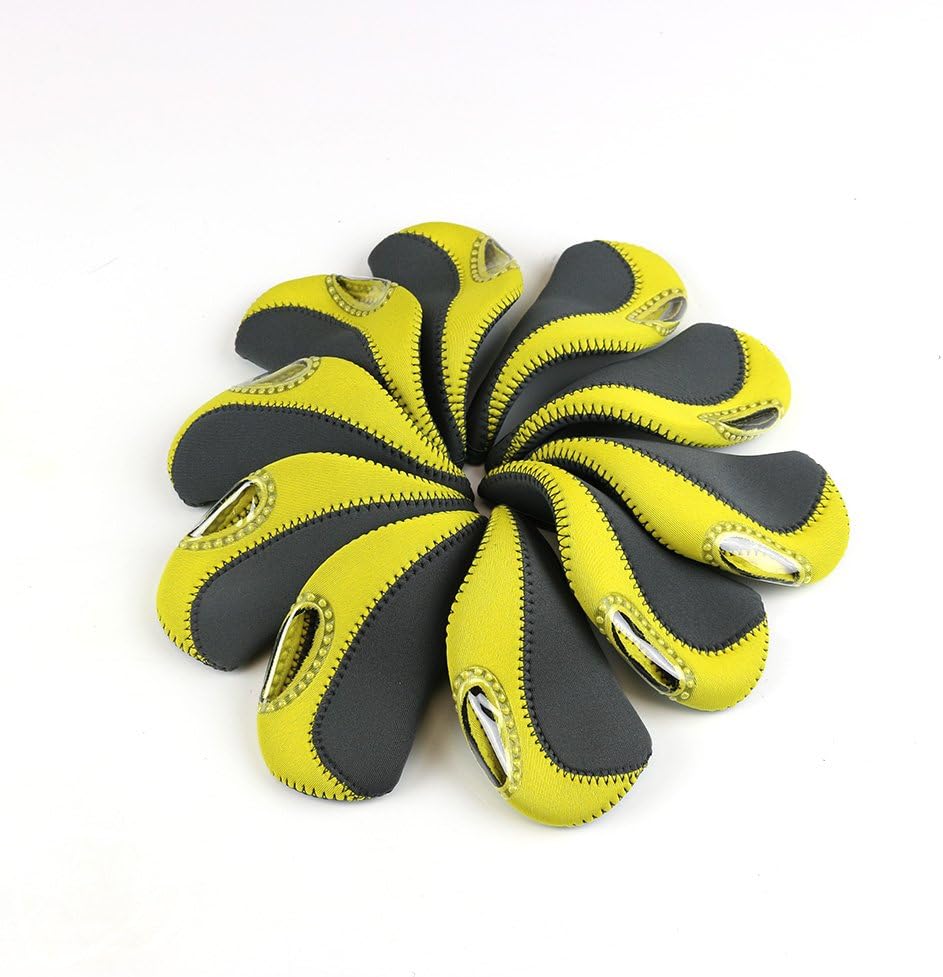 Elixir Golf Iron Club Head Covers-Set of 10