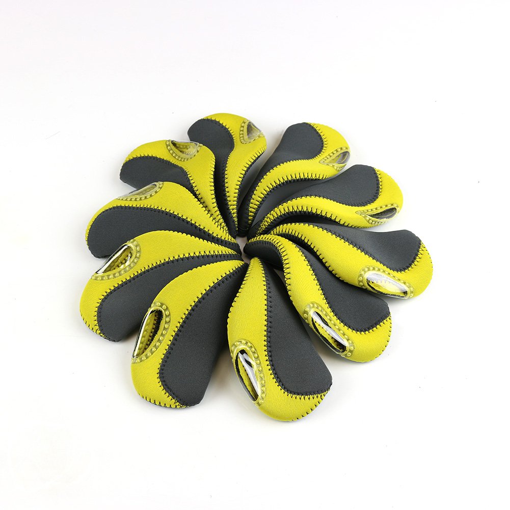 Elixir Golf Iron Club Head Covers-Set of 10