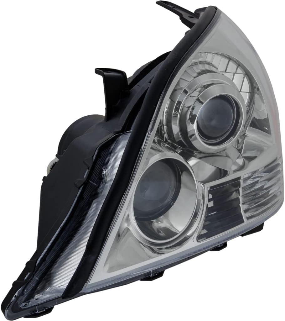 For Lexus GX470 2003 04 05 06 07 08 2009 Headlight Driver Side | Clear Lens | Replacement For LX2502124 | 81170-6A070