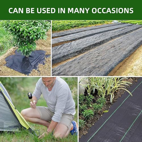 30 Stück Erdanker verzinkt Anti Rost, Bodenanker Verzinkt aus Stahldraht, Erdanker Erdnägel, Uförmige Bodenanker für Unkrautvlies Gartenvlies Camping Zaun Garten (Grün)