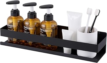 KES BSC205S40B-BK Bathroom Shelf, Shower Shelf, Black
