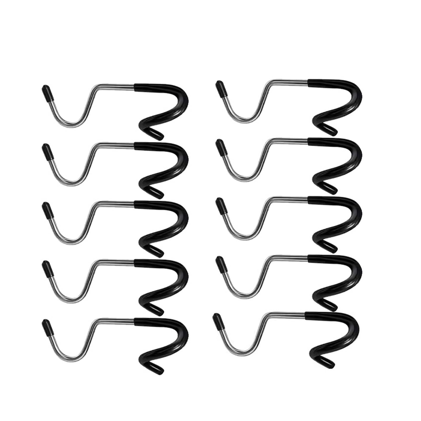 BAYNOPURIN Outdoor Light Hook Outdoor Camping Light Hook Stainless Steel Hanging Lamp Hanger Non-Slip Tent Garden Lantern Hooks(10Pcs)
