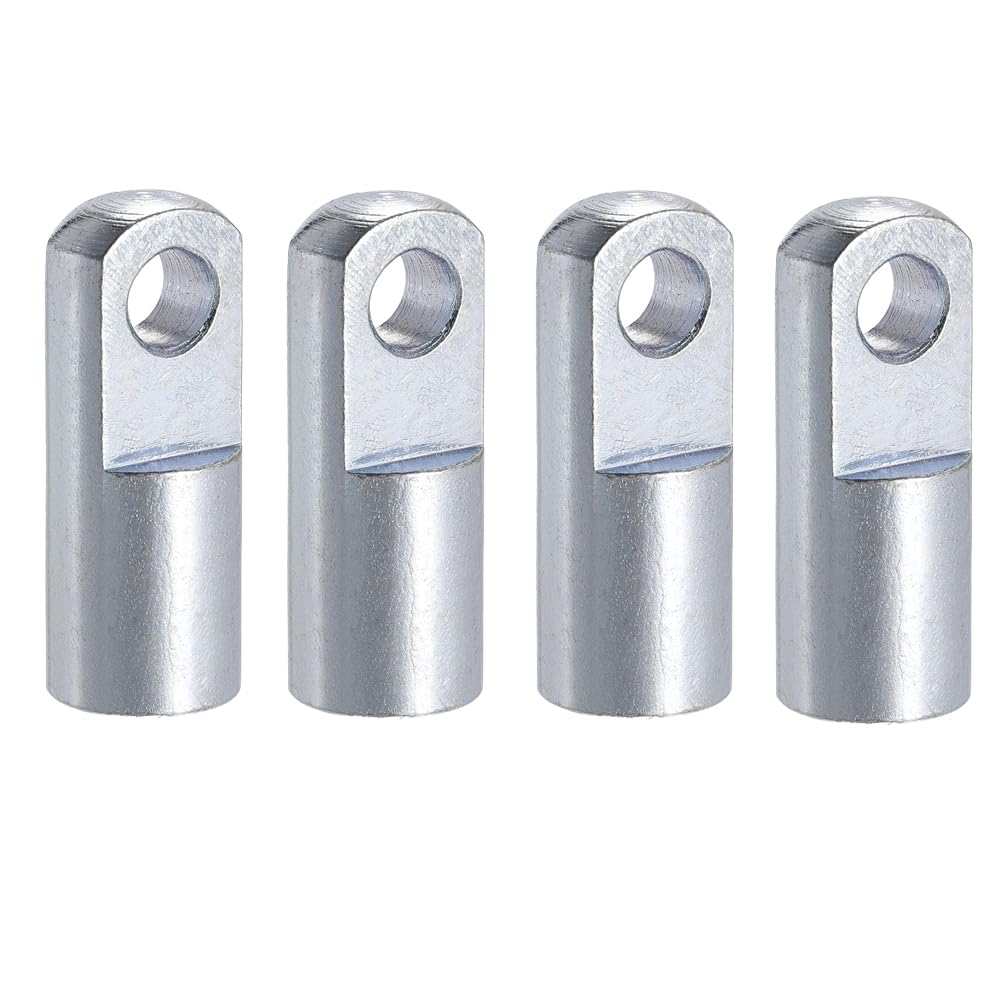 4pcs Air Cylinder Rod Clevis End, M20*1.5 Female Thread 102mm Length Connector for Pneumatic Air Cylinder Foot Mounting Work