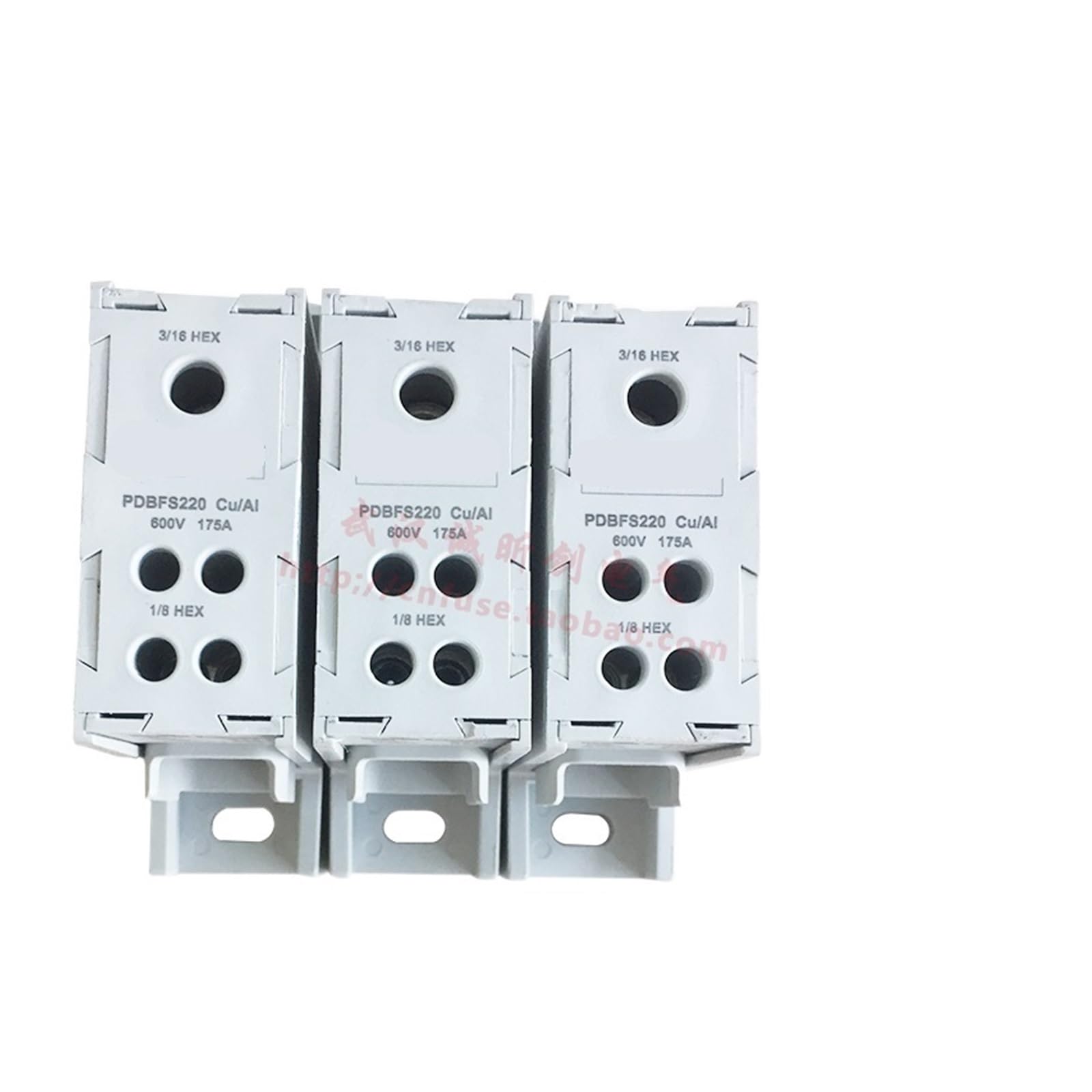 Boîte de jonction PDBFS377 répartiteur Cu7 600V bloc connexion armoire électrique