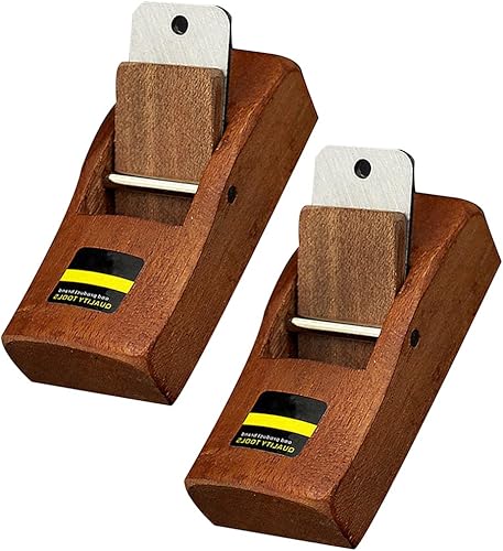 Cabilock Herramientas manuales de 2 piezas de madera de avión de mano, cepilladora de madera, carpintería, planeado, herramienta de carpintería,