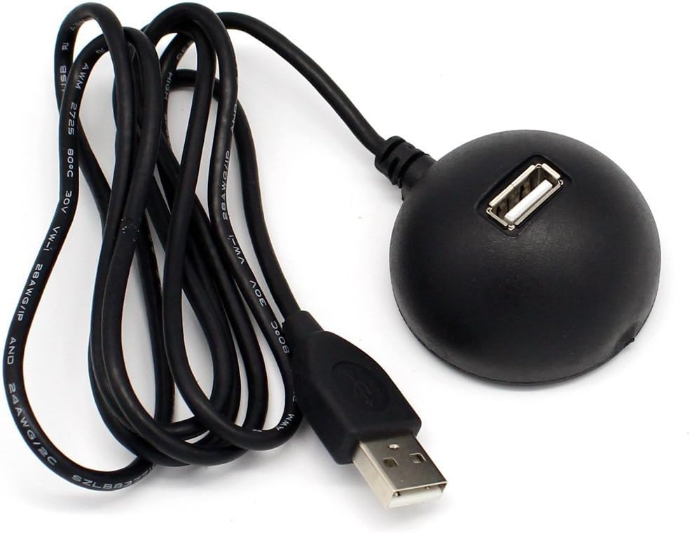 HANDSOME USB 2.0 Male to Female Extension Cable with Dock Docking Station