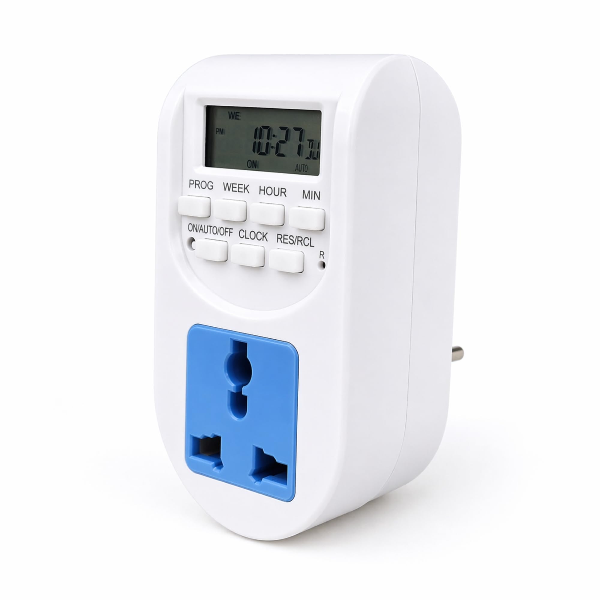 Digital Timer Plug Socket 220-240V 10A | 7 Day Programmable Timer Switch with 16 ON/Off Programs | Automatic Power Controller for Lights, Fans, Aquarium, Coffee Maker & Home Appliances-image-38