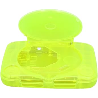 Replacement Shell Case for PS1 Retro Console Lightweight Translucent Shell Housing with Top and Bottom Covers Power on and Reset Buttons for SCPH 001 SCPH