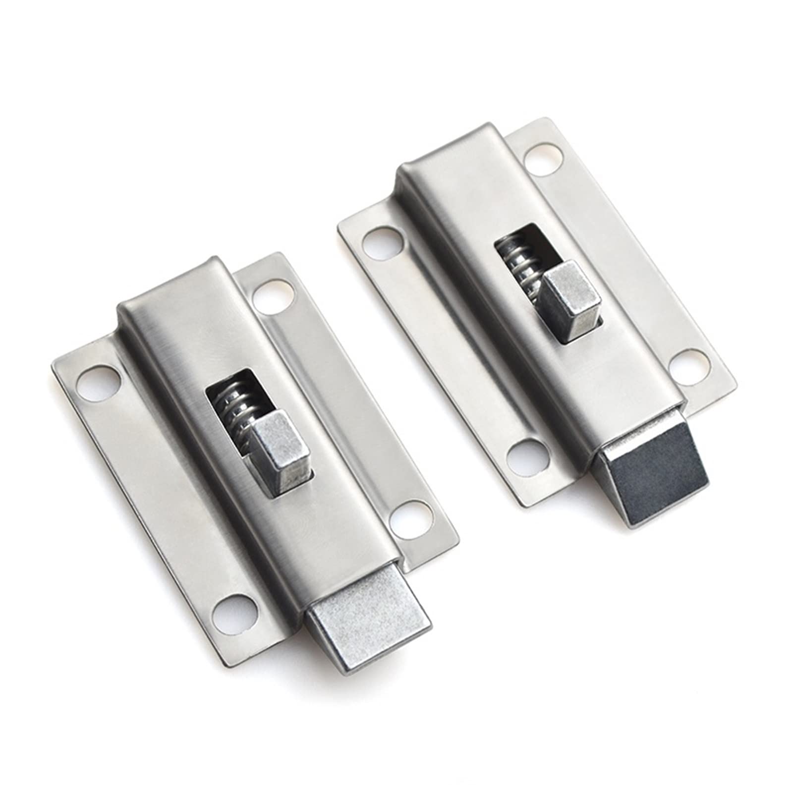 Boulons de porte de meubles à chaîne coulissante avec verrou 2.36"