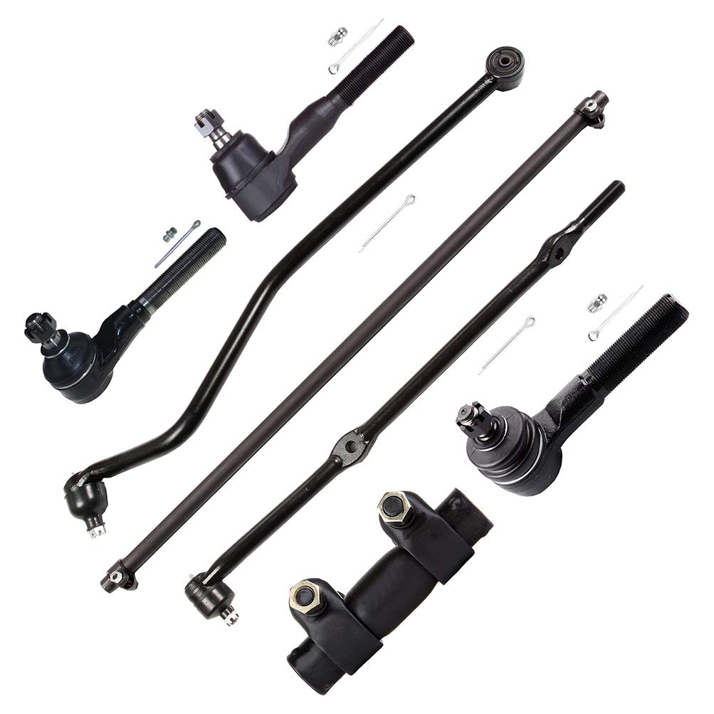 Photo 1 of SCITOO 7pcs Front Tie Rod Kit Fits 1997-2006 for Jeep TJ, Wrangler