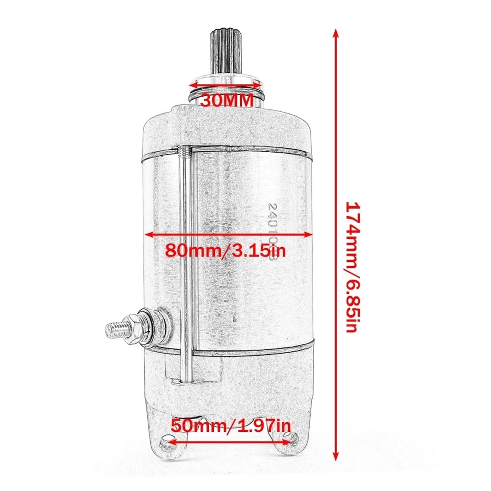 Motor eléctrico de arranque para motocicleta Shadow para VLX para Deluxe A.C.E.750 para Spirit para Black para Widow 400 600 CJ/CK CS/CV Motor de arranque