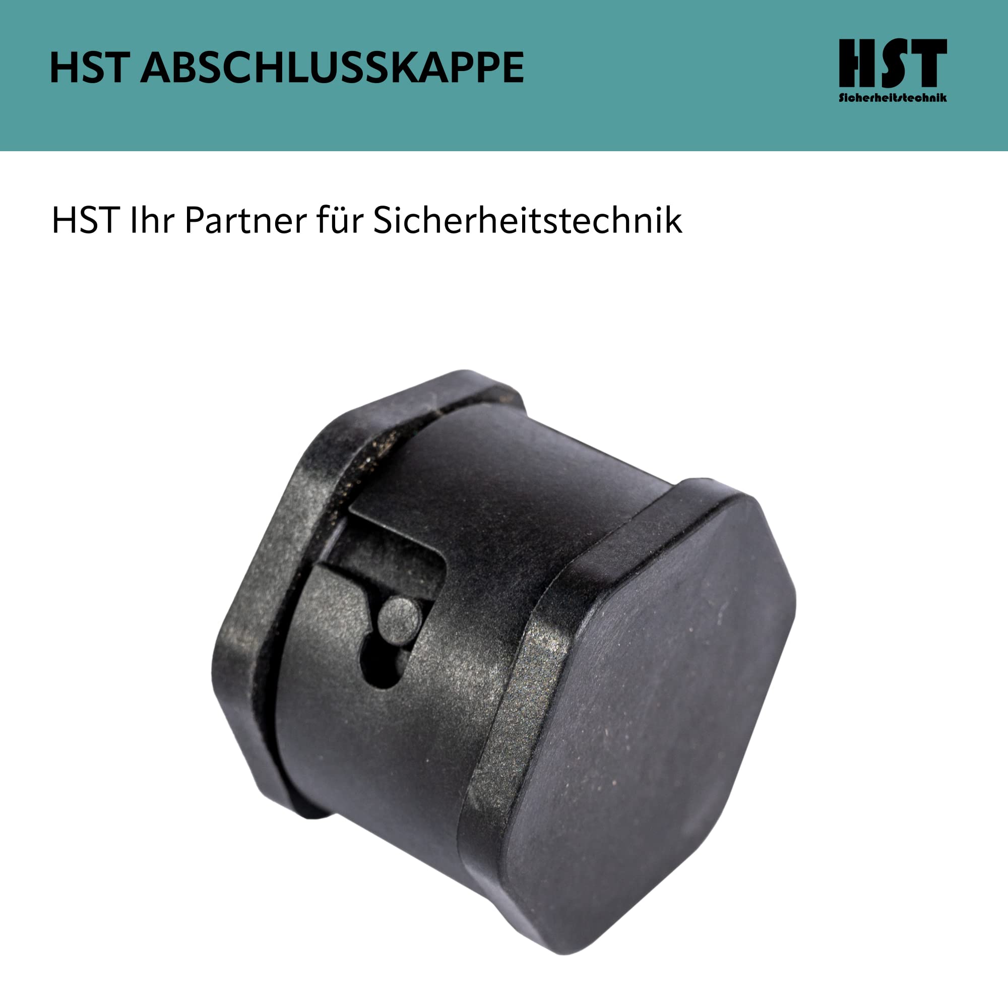 HST Abschlusskappe für Poolheizung I Abschlusskappe für Solarheizung I Abschlusskappe mit Noppen