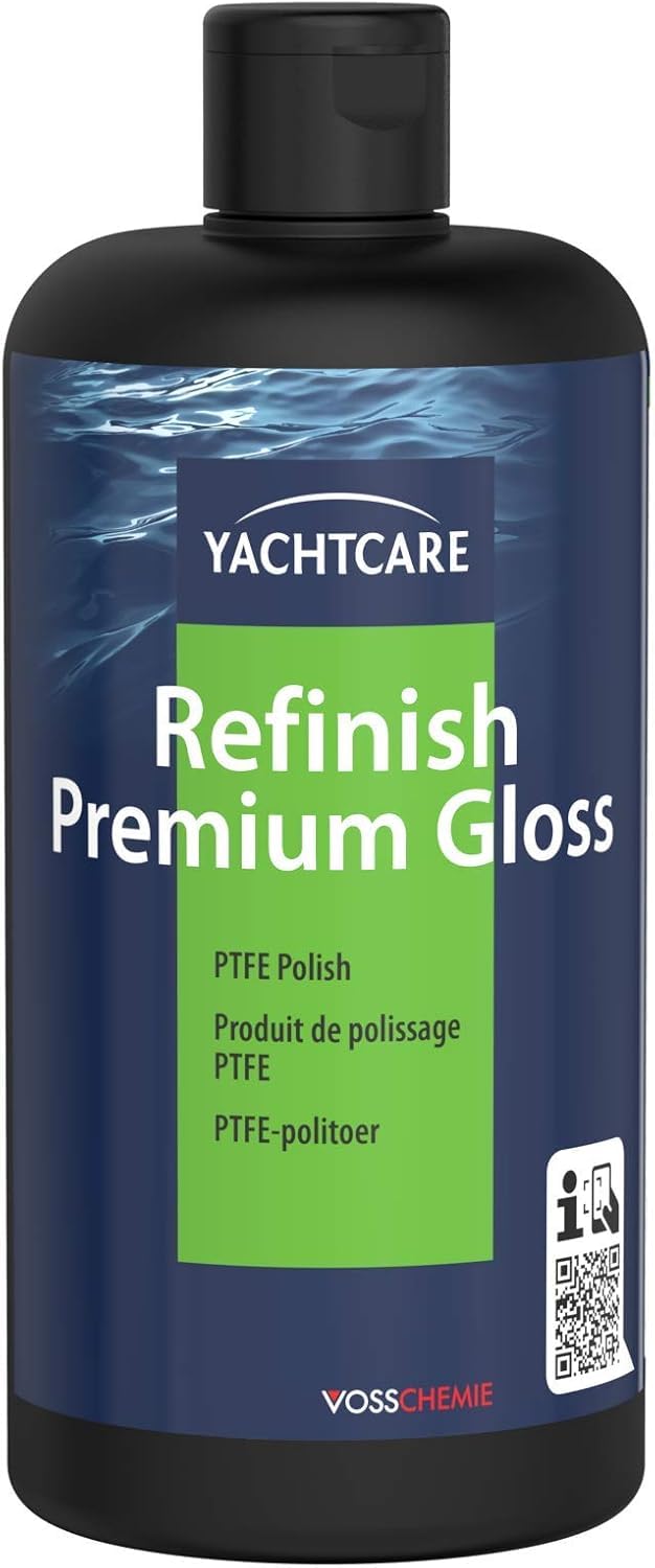 Yachtcare GFK Politur Refinish Premium Gloss | 500 ml | Hochglanz Politur für Boot Caravan Auto Wohnmobil